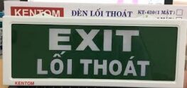 Đèn exit áp tường Kentom